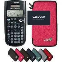 Texas Instruments TI-36X Pro MultiView incl. WYNGS Beschermhoes Roze - Wetenschappelijke Rekenmachine - Basis Pakket