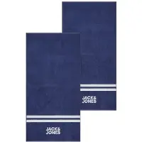 Jack & Jones JACCLUB Towel 2 Pack 80cm x 160cm badstof