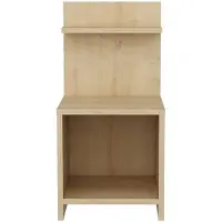 CALICOSY Nachtkastje met 1 nis, eikenhouten decor, h72 cm ullman