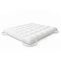 THE WHITE STONE Opgevulde topper - - 80x190 cm - Vulling 1000 g/m² - Ademend luchtbed - Microvezel