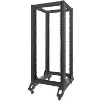 Lanberg OR01-6827-B, Vrijstaande serverkast, 27U, 600 kg, 26 kg, Zwart