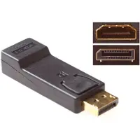 Intronics AB3985, DisplayPort, HDMI, zwart