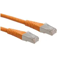 Roline patchkabel Cat.6 (Klasse E) S/FTP (PiMF), oranje, 3 m