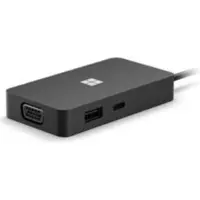 Microsoft USB-hub 1E4-00003 Zwart