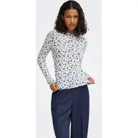 ONLY Shirt 'JDYFransiska' navy / opaal / wit