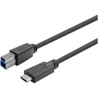 VivoLink USB-kabel - - PROUSBCBMM7.5 - 7,5 m - USB 3.2 Gen 1 - USB C naar USB B - Zwart