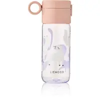 Liewood Waterfles Clemence Tritan Cat / Warm Lilac 350 ml