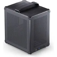 Jonsbo C6 Mini-tower Behuizing, PC-behuizing, Gaming-behuizing Zwart