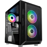 Kolink CITADEL MESH RGB Micro-tower Gaming-behuizing Zwart