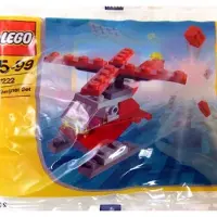 LEGO 7222 Rode Helicopter (Polybag)