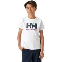 Helly Hansen Logo T-shirt Met Korte Mouwen Wit 12 Years Jongen