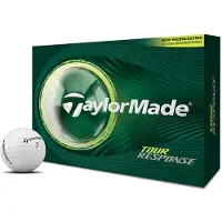TaylorMade Tour Response Golfballen 2026 - Wit - 12 Stuks