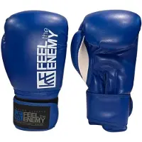 Krf Feel The Enemy Training Gloves Blauw 10oz