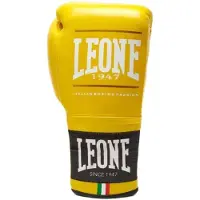 Leone1947 Shock Plus Artificial Leather Boxing Gloves Geel 10 oz