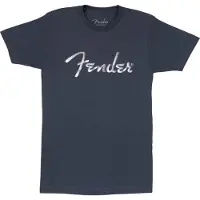 Fender "M" T-Shirt Galaxy Logo Indigo Smoke