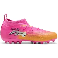 Puma Future 9 Match MG Showtime - Poison Pink/Sun Stream/Blauw/Wit Kids