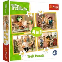 Trefl Puzzels Voorbereiding voor Bal 4-in-1 (207 Stukjes)