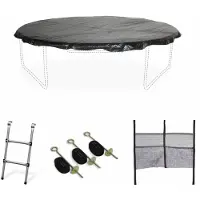 Sweeek - Accessoireset voor trampoline met een diameter van 250 tot 490 cm