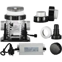 Aquasphere Fluidra Os 75 Salt Water Chlorinator System Transparant