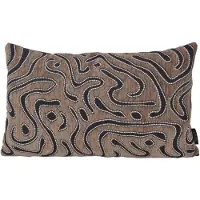 NOVÉE Sierkussen chenille flow | 30 x 50 cm | velvet/polyester