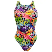 Turbo Graffitti 2016 Swimsuit Veelkleurig S Vrouw