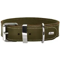Hunter Halsband Aalborg Special Olijfgroen - Hondenhalsband - 60 cm