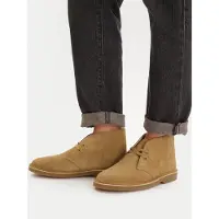 Clarks Shoes Desert Bt Evo. Dames Veterschoenen - Dark Sand Suede