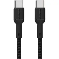 Dudao L9C USB-C naar USB-C kabel, 1 meter, zwart