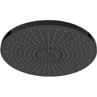 Hak Hoofddouche, Ø30cm, ABS/mat zwart
