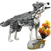 LEGO Bosdieren: grijze wolf