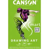 Canson tekenblok XS-MART DRAWING ART, A4 formaat
