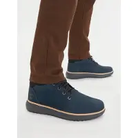 Timberland Men Hudson Road Mid Lace Chukka Navy Nubuck-Schoenmaat 44,5