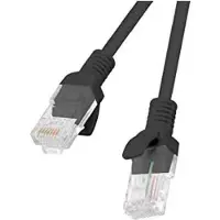 Lanberg PCU6-10CC-2000-BK PATCHCORD CAT.6 UTP 20M SCHWARZ FLUKE ZERTIFIKAT