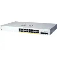 Cisco CBS220-24P-4G-EU Smart 24-port GE, PoE+ 195W, 4x1G SFP