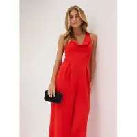 Bonprix Jumpsuit met watervalhals 38/40 (S)