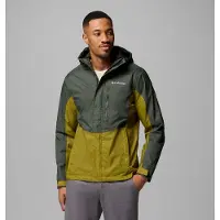 Columbia - Pouring Adventure III Jacket - Regenjas L, olijfgroen