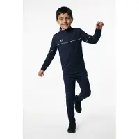 Under Armour Challenger Trainingspak Full-Zip Kids Donkerblauw Wit