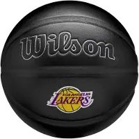 Wilson NBA Team Premiere Los Angeles Lakers Ball, Unisex, Zwart, basketbal, maat: 7