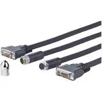VivoLink DVI-kabel - - PRODVICW10 - DVI-D (M) naar DVI-D (M) - 10 m - Zwart
