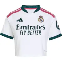 Adidas Tricot 'Real Madrid 26/27' donkergroen / rood / wit