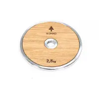 Nohrd Weight Plate - Halterschijf - 2,5 kg - Zwart