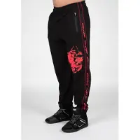 Gorilla wear Functionele broek rood / zwart