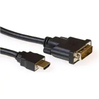 ACT AK3741 Verloopkabel HDMI-A Male/DVI-D Male - 3 meter
