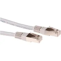 ACT FB9003 LSZH SFTP CAT6 Patchkabel Grijs - 3 meter