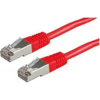 Roline patchkabel Cat.6 (Klasse E) S/FTP (PiMF), rood, 5 m