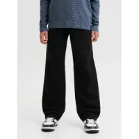 Jack & Jones Junior Jeans 'JJICHRIS JJORIGINAL' black denim