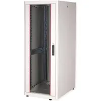 Roline 19-inch netwerkkast Basic 32 U, 600x800 BxD Glazen deur grijs