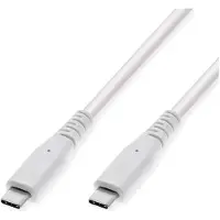 Value kabel kompatibel USB3.2 Gen2, met PD (Power Delivery) 20V5A, Emark, C-C, M/M, wit, 5 m