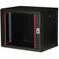 Roline 19-inch wandbehuizing Pro 9 U, 450x600 BxD zwart