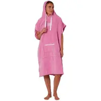 Ocean & Earth Hooded Poncho Roze